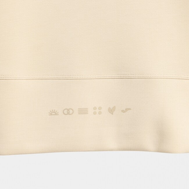BREATH SWEATSHIRT BEIGE BEIGE