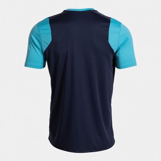 FINAL BASKET II SHORT SLEEVE T-SHIRT NAVY BLUE FLUOR TURQUOI DARK NAVY TURQUESA