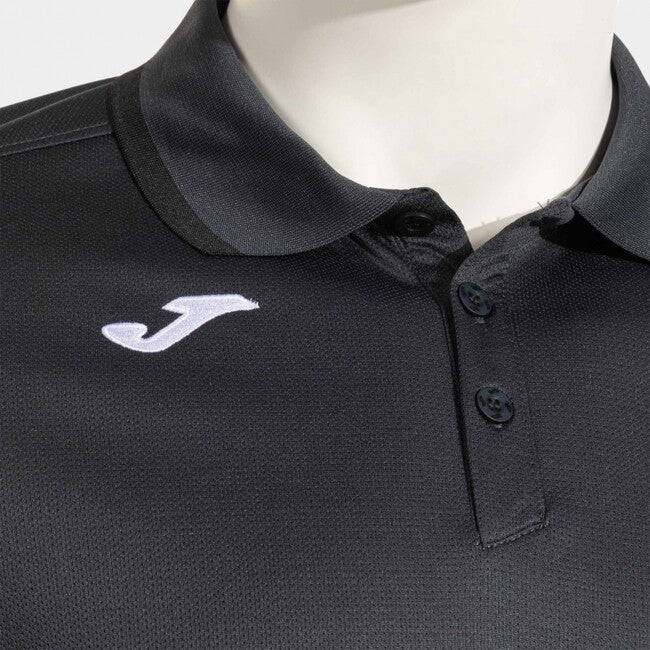 COMBI PREMIUM SHORT SLEEVE POLO DARK GRAY BLACK ANTHRACITE-BLACK