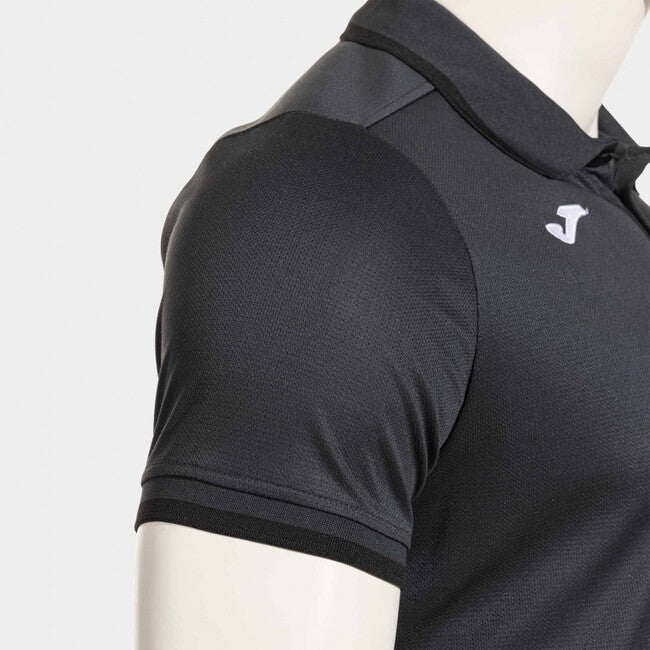 COMBI PREMIUM SHORT SLEEVE POLO DARK GRAY BLACK ANTHRACITE-BLACK