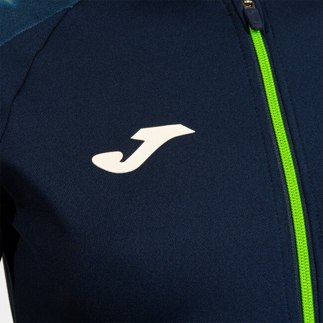ELITE XI ZIP-UP HOODIE NAVY FLUOR GREEN NAVY-FLUOR GREEN