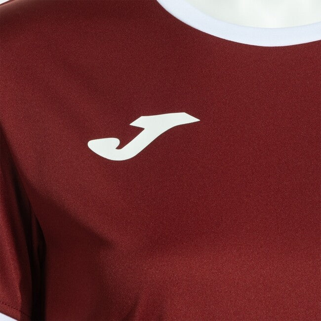 COMBI PREMIUM SHORT SLEEVE T-SHIRT BURGUNDY WHITE BURGUNDY