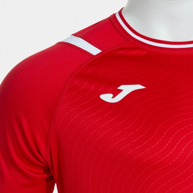 PERFORMANCE SHORT SLEEVE T-SHIRT RED WHITE RED-WHITE
