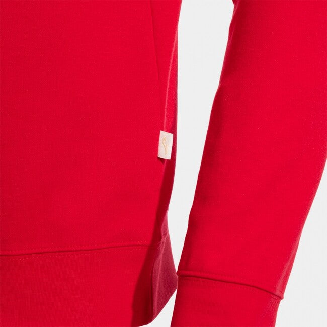COMBI SWEATSHIRT RED RED