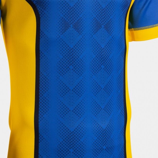MYSKIN III SHORT SLEEVE T-SHIRT ROYAL BLUE YELLOW ROYAL-YELLOW