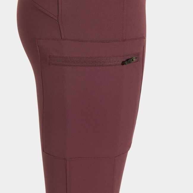 EXPLORER LONG TIGHTS BURGUNDY BURGUNDY