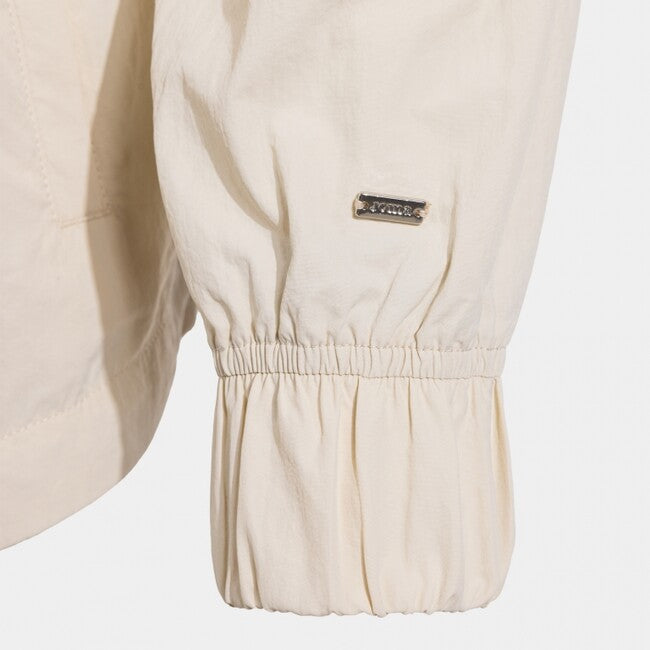 STREET ZIP-UP HOODIE BEIGE BEIGE