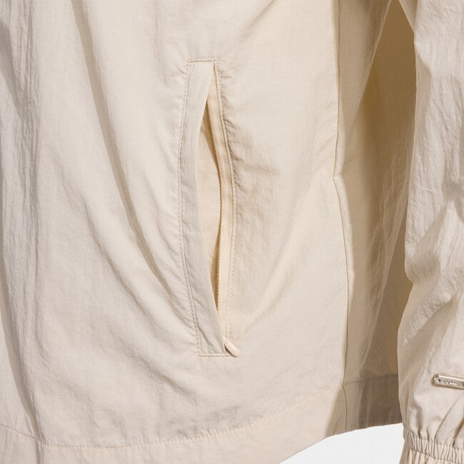STREET ZIP-UP HOODIE BEIGE BEIGE
