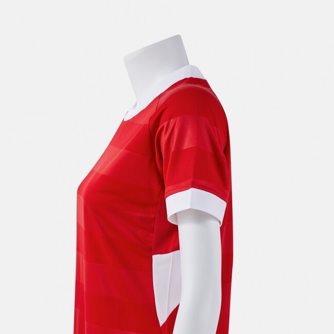 TOLETUM VII SHORT SLEEVE T-SHIRT RED WHITE RED-WHITE