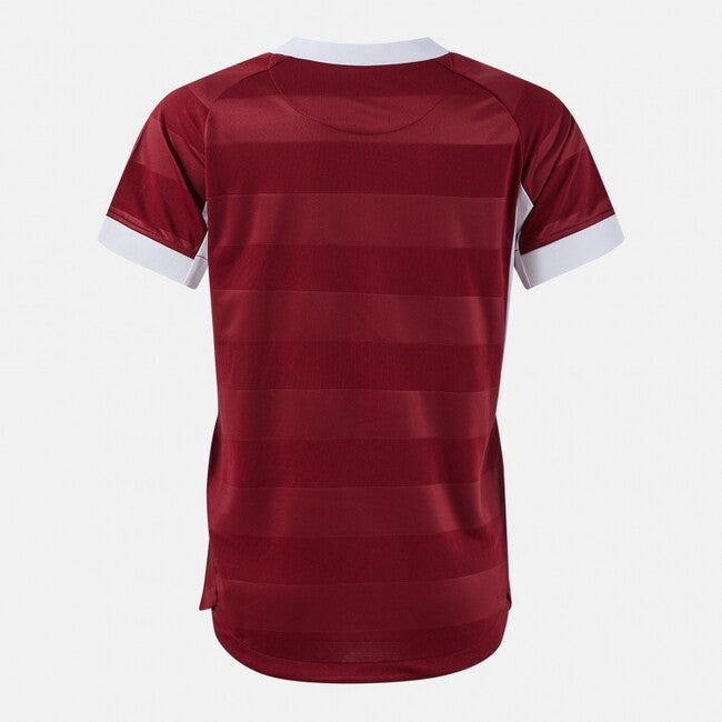 TOLETUM VII SHORT SLEEVE T-SHIRT BURGUNDY WHITE BURGUNDY