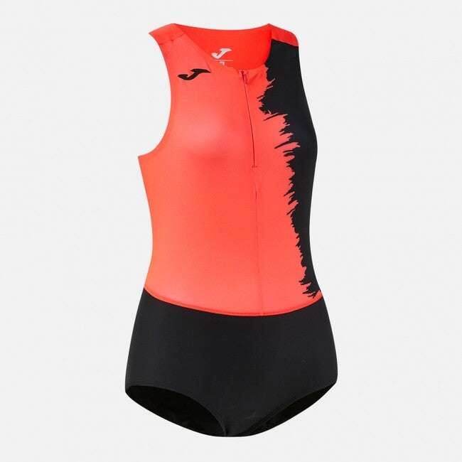 CITY III BODYSUIT FLUOR CORAL BLACK CORAL FLÚOR-NEGRO