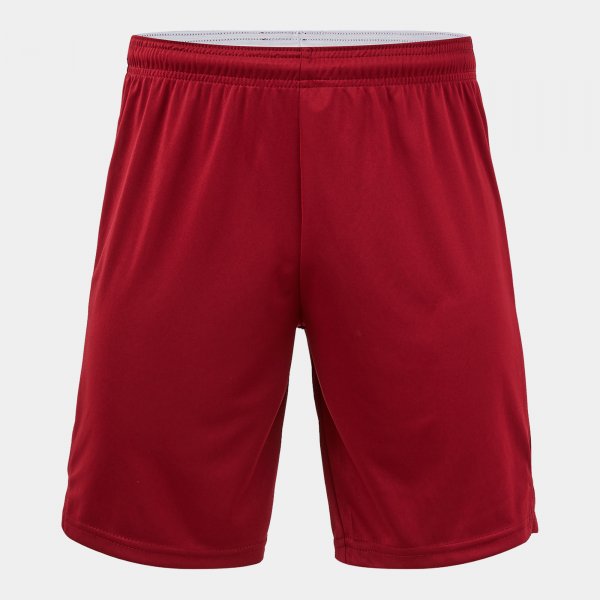 GAME SHORT BURGUNDY WHITE BURGUNDY