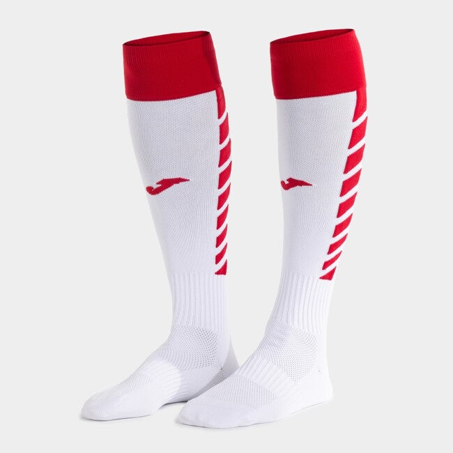 J-PRO SOCKS WHITE RED WHITE-RED