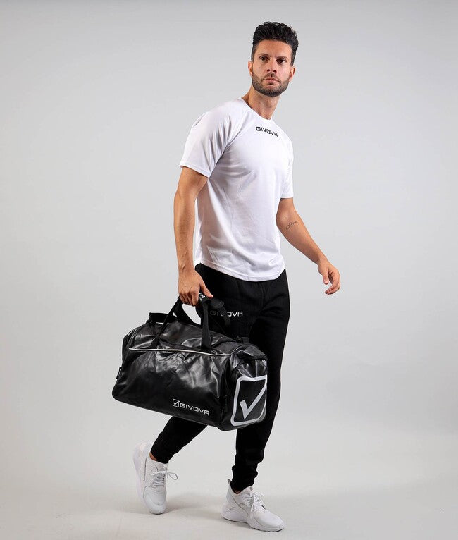 BORSA TREND IN ECOPELLE NERO