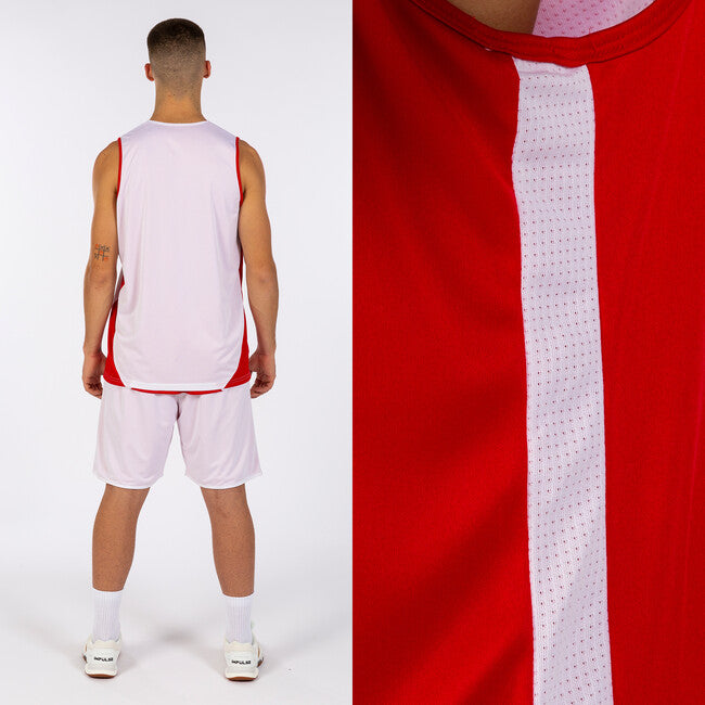 KANSAS TWO-PIECE RED-WHITE