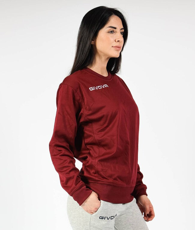 MAGLIA POLARFLEECE G/COLLO GIVOVA ONE GRANATA