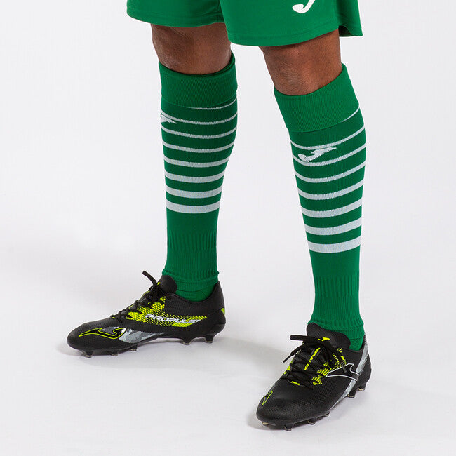 PREMIER II SOCKS GREEN-WHITE