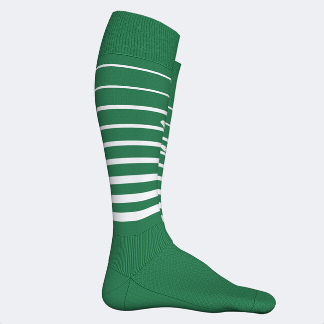 PREMIER II SOCKS GREEN-WHITE