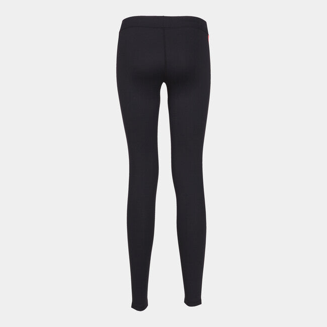 LONG BLACK-CORAL FLUGOLD MESH LEGGINGS NEGRO-CORAL