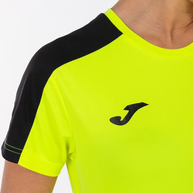 ACADEMY T-SHIRT YELLOW FLUORO-BLACK M/C AMARILLO FLÚOR-NEGRO
