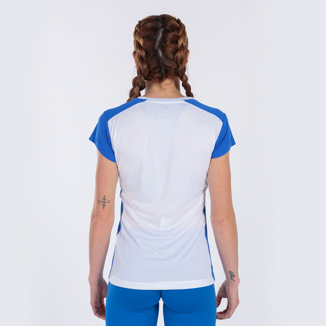 T-SHIRT RECORD II WHITE-ROYAL