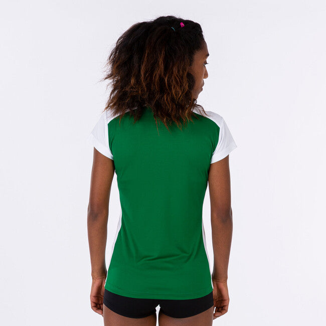 T-SHIRT RECORD II GREEN-WHITE