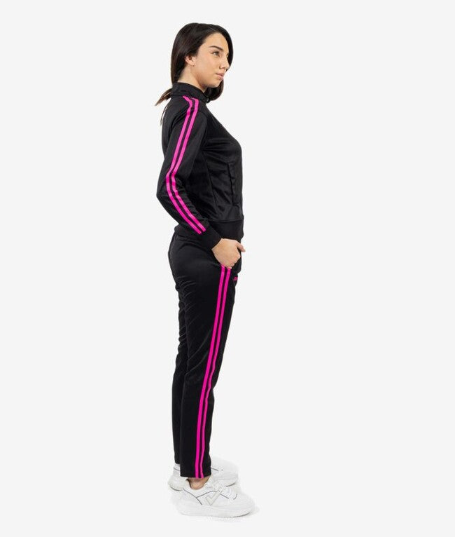TUTA REVOLUTION SUMMER DONNA NERO/FUXIA METALLIC