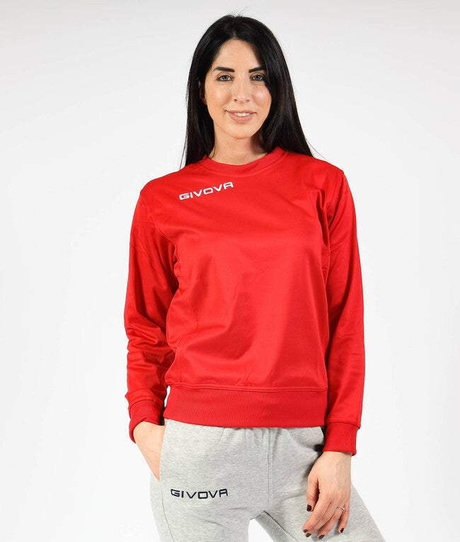 MAGLIA POLARFLEECE G/COLLO GIVOVA ONE ROSSO