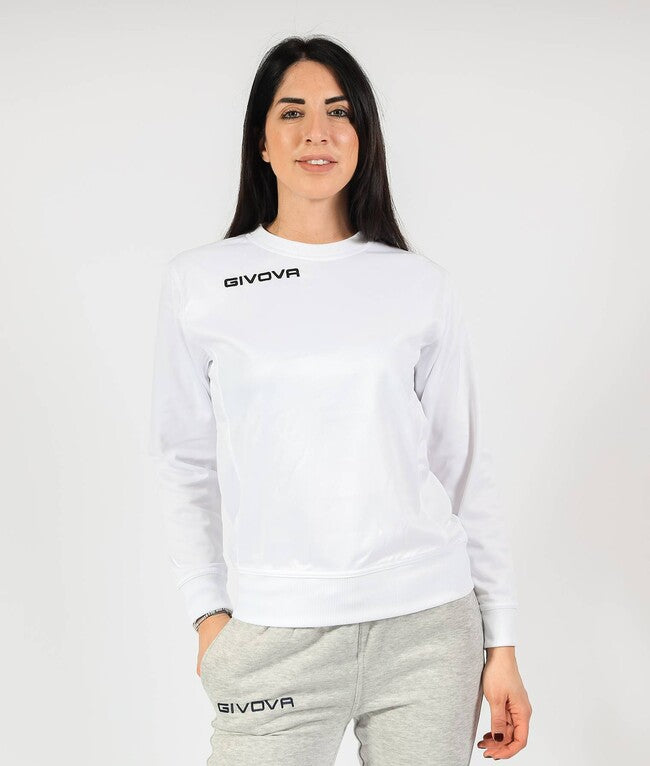 MAGLIA POLARFLEECE G/COLLO GIVOVA ONE BIANCO
