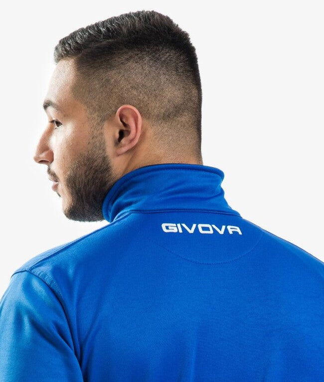 TUTA GIVOVA ONE FULL ZIP POLARFLEECE AZZURRO/BLU
