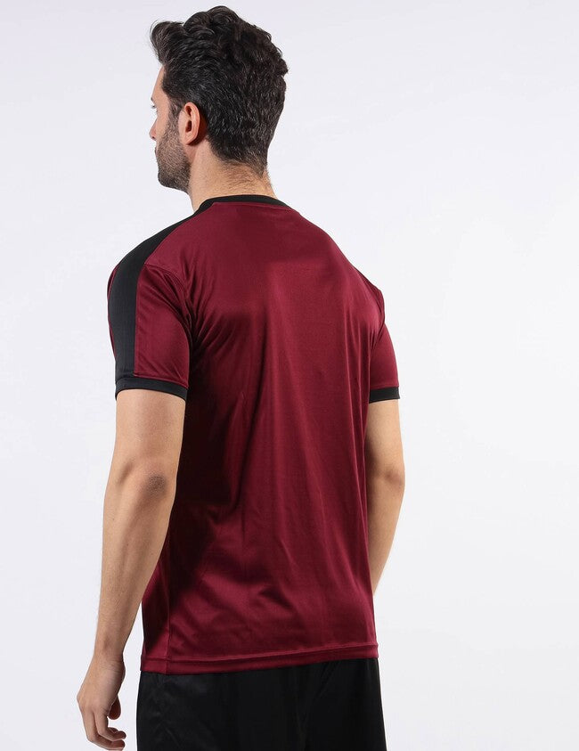 SHIRT REVOLUTION INTERLOCK GRANATA/NERO