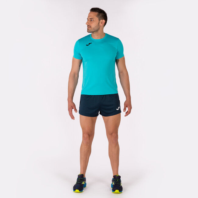 S/S T-SHIRT RECORD II FLUOR TURQUOISE