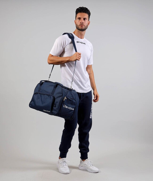 BORSA PALESTRA BLU