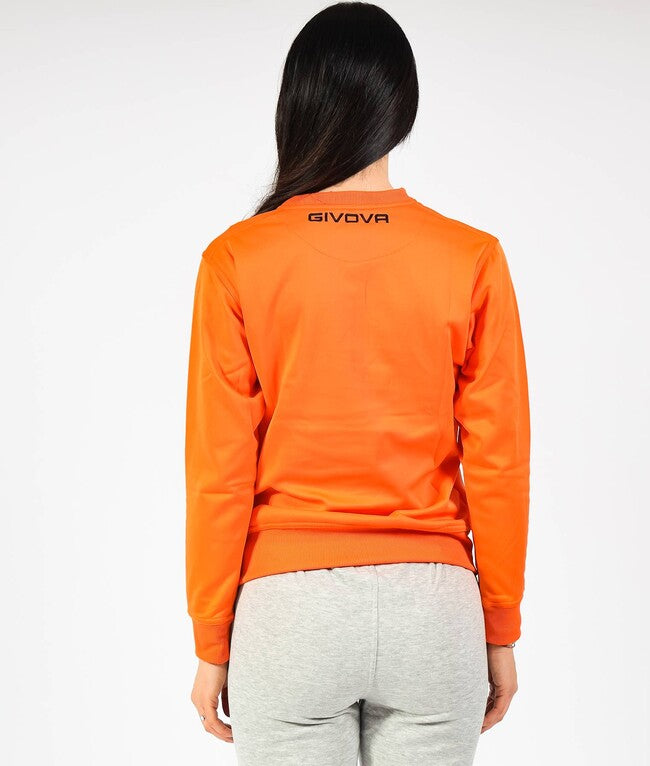MAGLIA POLARFLEECE G/COLLO GIVOVA ONE ARANCIO