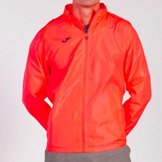 RAINJACKET IRIS CORAL FLUOR CORAL FLUOR