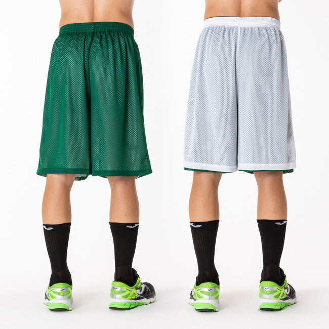 SHORT BASKET REVERSIBLE ROOKIE GREEN-WHITE GREEN-WHITE