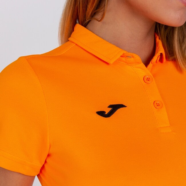POLO SHIRT ORANGE FLUOR S/S NARANJA FLUOR