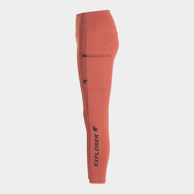 EXPLORER LONG TIGHTS RED RED
