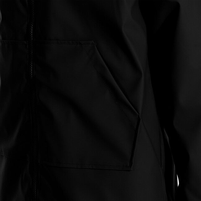 KIDS CAMP RAINCOAT BLACK BLACK