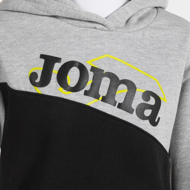 PARK HOODIE BLACK MELANGE GREY BLACK