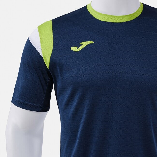 TERRA SHORT SLEEVE T-SHIRT DARK NAVY LIME NAVY-LIME