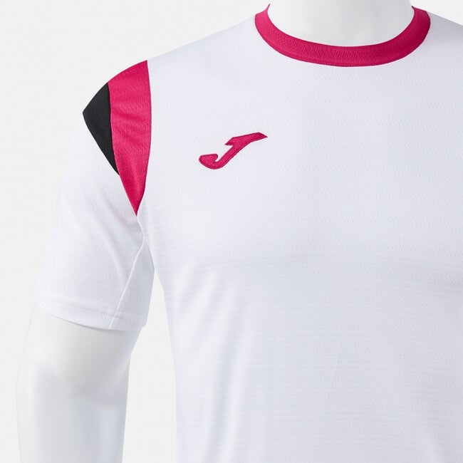 TERRA SHORT SLEEVE T-SHIRT WHITE FUCHSIA WHITE