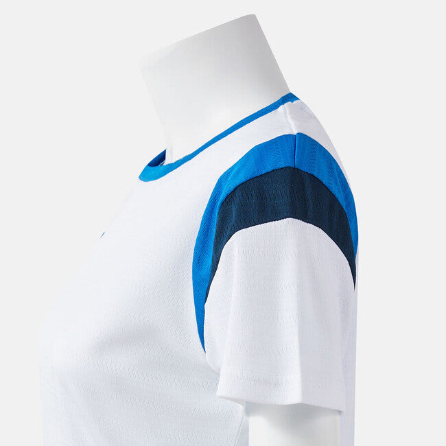 TERRA SHORT SLEEVE T-SHIRT WHITE ROYAL BLUE WHITE-ROYAL