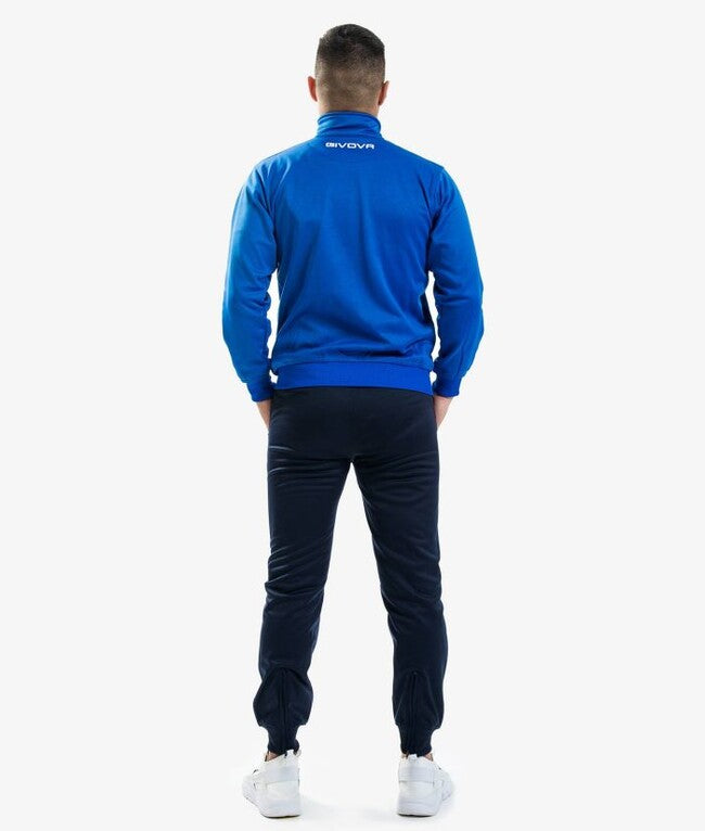 TUTA GIVOVA ONE FULL ZIP POLARFLEECE AZZURRO/BLU