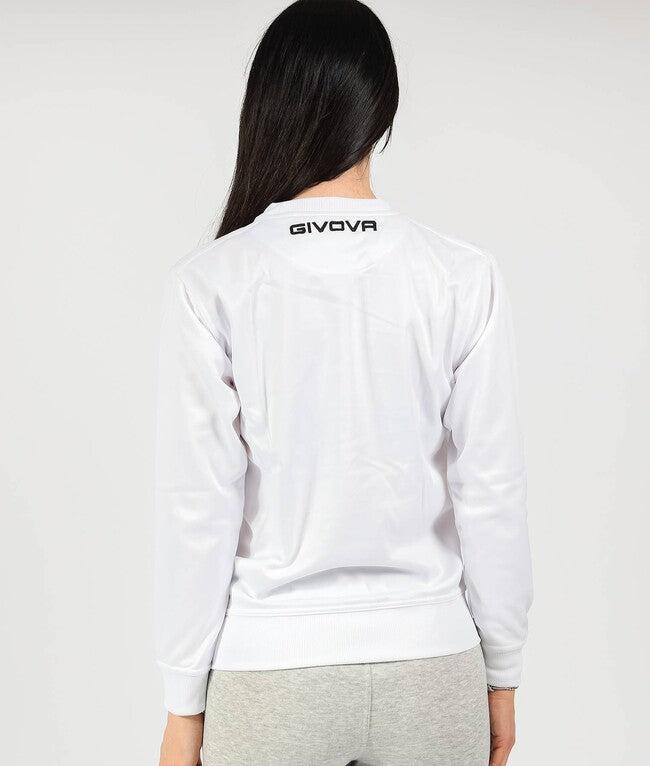 MAGLIA POLARFLEECE G/COLLO GIVOVA ONE BIANCO