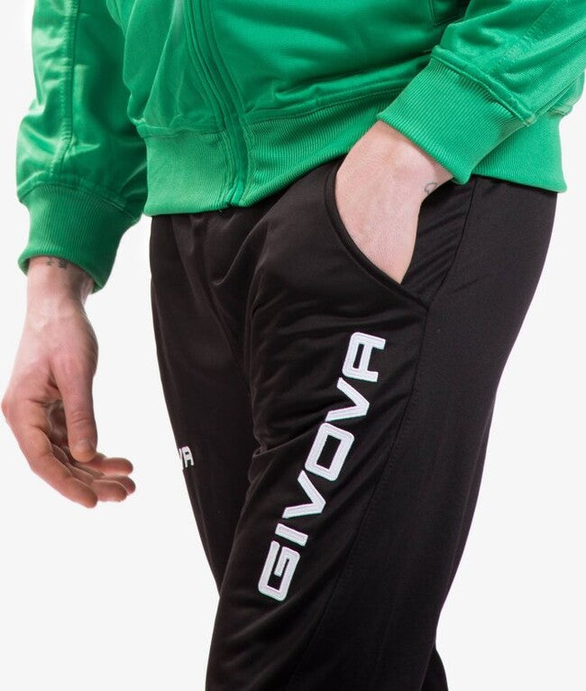 TUTA VISA TRIACETATO VERDE/NERO