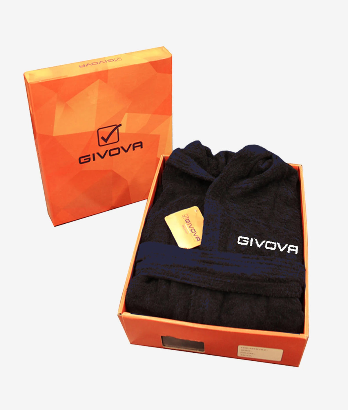 Kopalni plašč ACCAPPATOIO SCATOLATO 100% COTTON SPUGNA modra