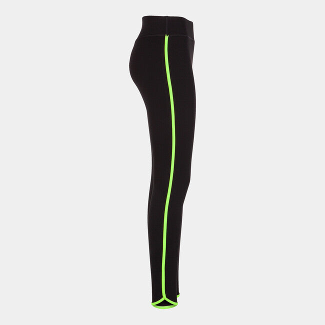 TOURNAMENT COMBI TIGHTS NEGRO-VERDE FLUOR
