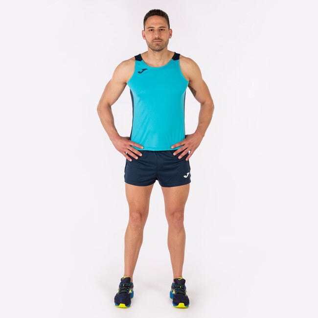 T-SHIRT RECORD II FLUOR TURQUOISE
