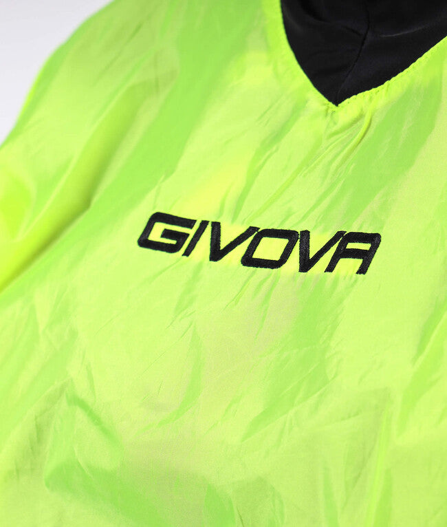 RAIN JACKET COLLO COSTINA GIALLO FLUO